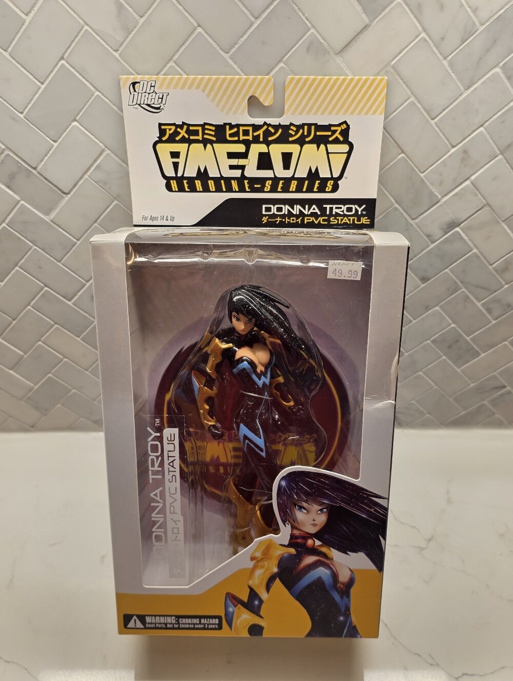 DC Direct Ame-Comi Heroine Series Donna Troy PVC Statue Figure 9" NIB